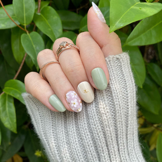 Dainty White Florals